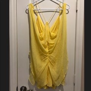 Yellow Bebe Dress - XS